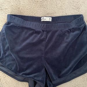 Hollister velvet short shorts
